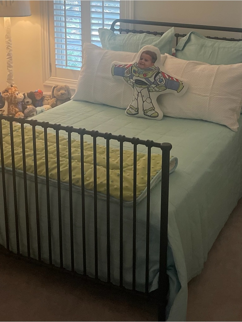Southern Tide Full Quilt & Shams Aqua Teal Coastal Bedding